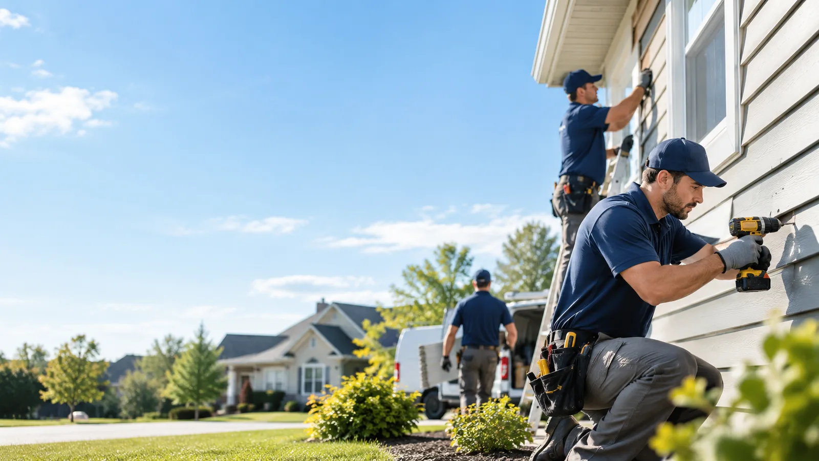 Partial Siding Replacement in Romance, AR